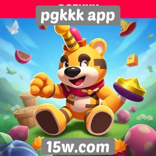 Variedade de jogos disponíveis no pgkkk app em destaque